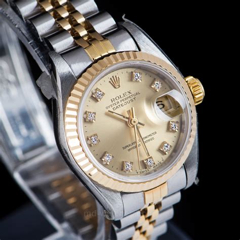 rolex 14k gold filled watch|Rolex oyster perpetual gold diamonds.